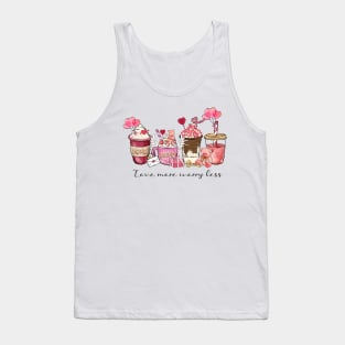 Love More worry less Tank Top